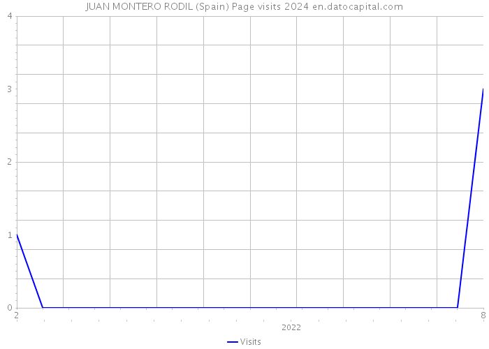 JUAN MONTERO RODIL (Spain) Page visits 2024 