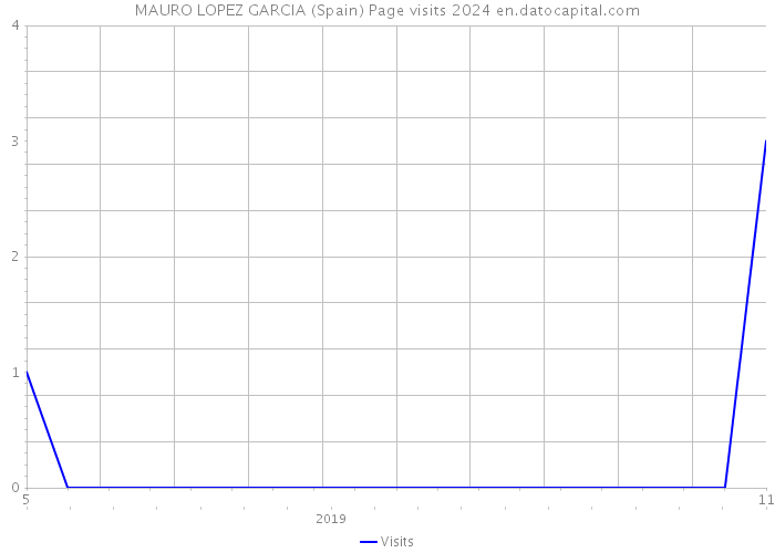 MAURO LOPEZ GARCIA (Spain) Page visits 2024 