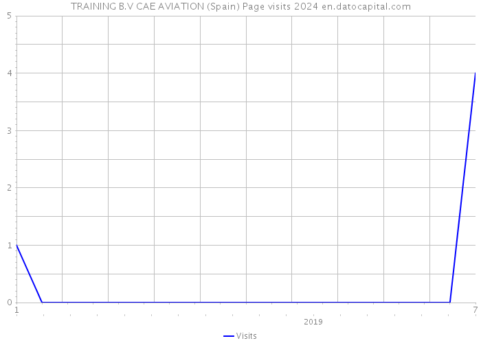 TRAINING B.V CAE AVIATION (Spain) Page visits 2024 