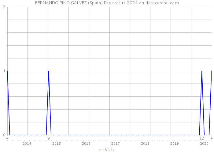 FERNANDO PINO GALVEZ (Spain) Page visits 2024 