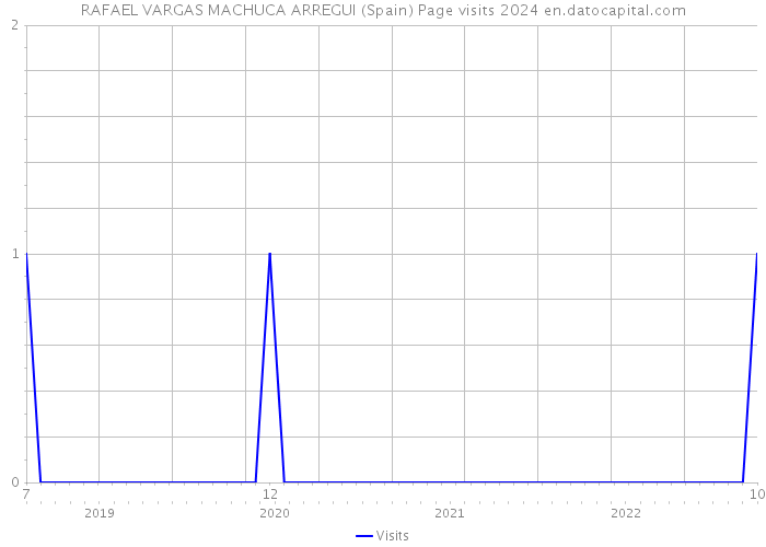 RAFAEL VARGAS MACHUCA ARREGUI (Spain) Page visits 2024 