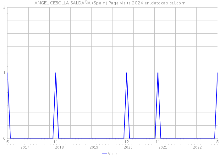 ANGEL CEBOLLA SALDAÑA (Spain) Page visits 2024 