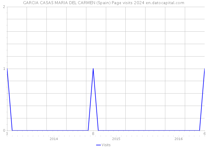 GARCIA CASAS MARIA DEL CARMEN (Spain) Page visits 2024 