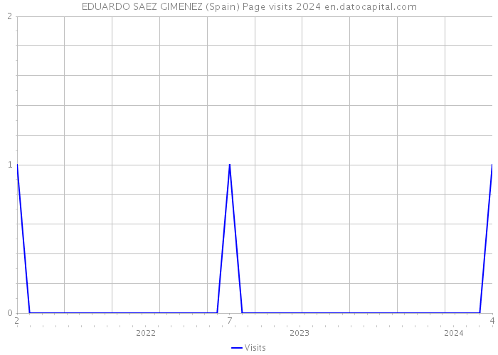 EDUARDO SAEZ GIMENEZ (Spain) Page visits 2024 