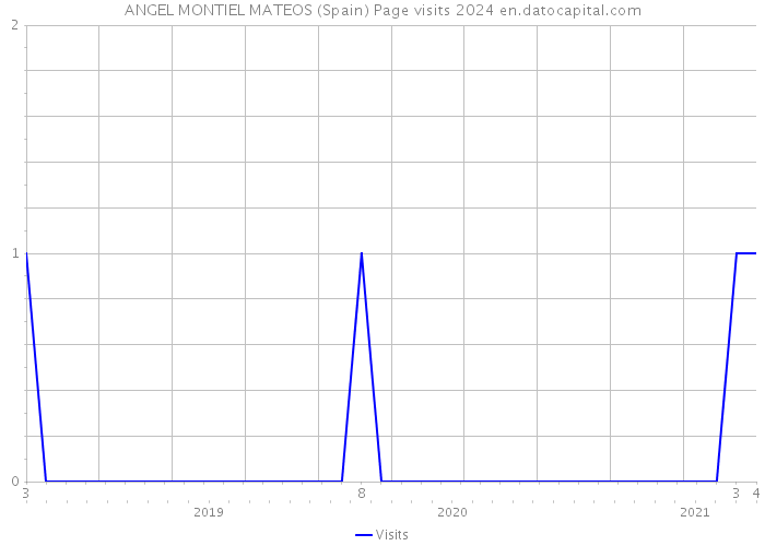 ANGEL MONTIEL MATEOS (Spain) Page visits 2024 