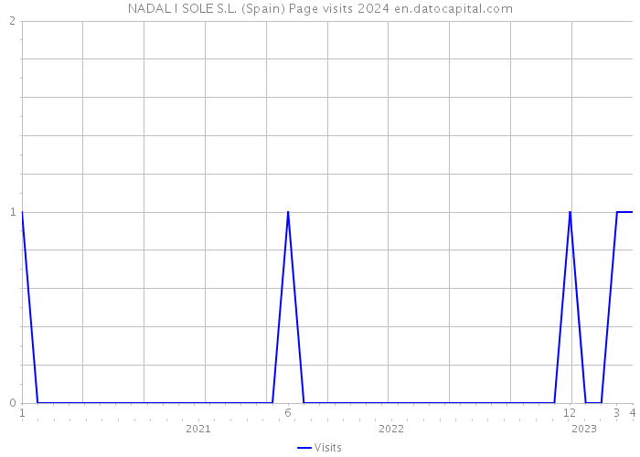 NADAL I SOLE S.L. (Spain) Page visits 2024 