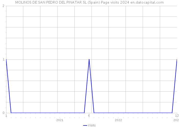 MOLINOS DE SAN PEDRO DEL PINATAR SL (Spain) Page visits 2024 