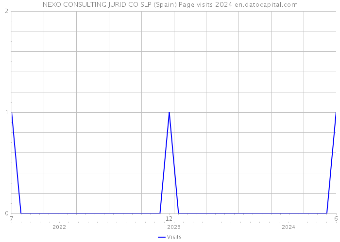 NEXO CONSULTING JURIDICO SLP (Spain) Page visits 2024 