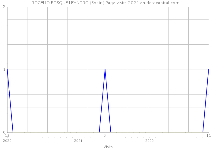 ROGELIO BOSQUE LEANDRO (Spain) Page visits 2024 