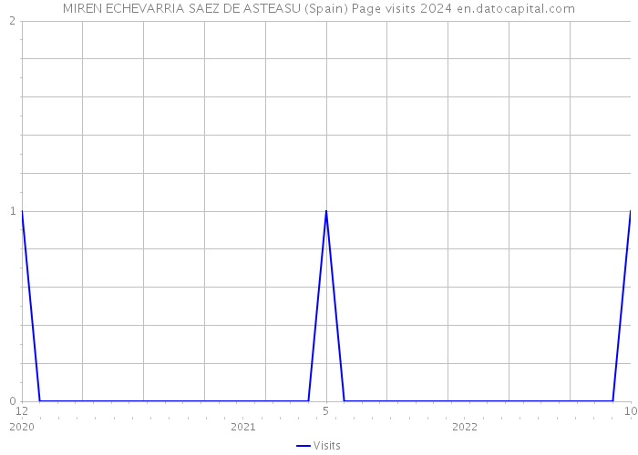 MIREN ECHEVARRIA SAEZ DE ASTEASU (Spain) Page visits 2024 