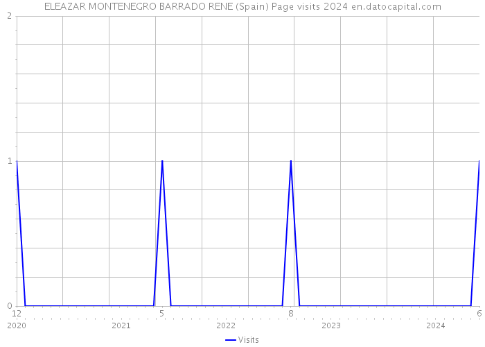 ELEAZAR MONTENEGRO BARRADO RENE (Spain) Page visits 2024 