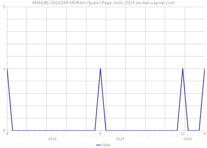 MANUEL SALAZAR MORAN (Spain) Page visits 2024 