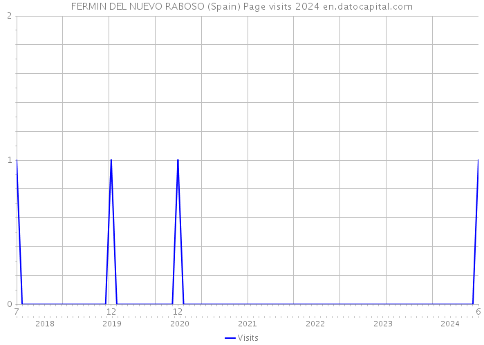 FERMIN DEL NUEVO RABOSO (Spain) Page visits 2024 