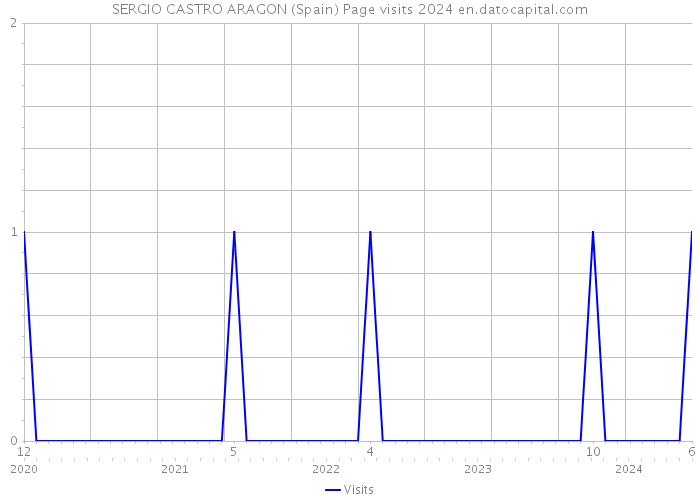 SERGIO CASTRO ARAGON (Spain) Page visits 2024 