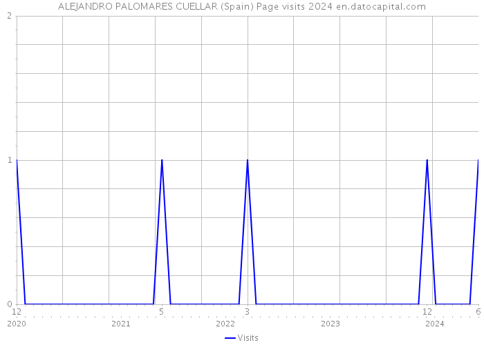 ALEJANDRO PALOMARES CUELLAR (Spain) Page visits 2024 
