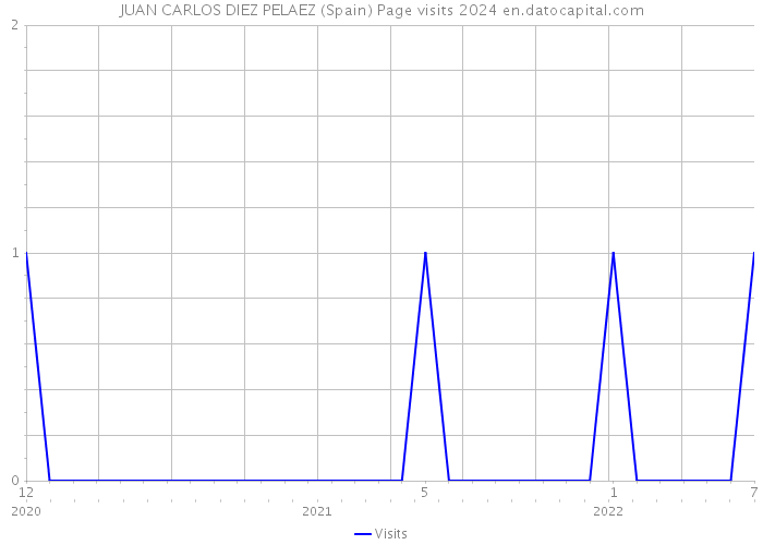 JUAN CARLOS DIEZ PELAEZ (Spain) Page visits 2024 