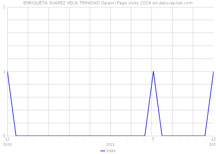 ENRIQUETA SUAREZ VEGA TRINIDAD (Spain) Page visits 2024 