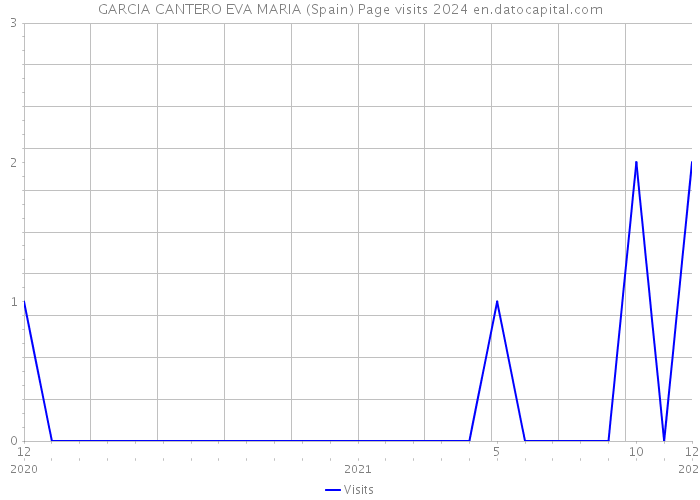GARCIA CANTERO EVA MARIA (Spain) Page visits 2024 