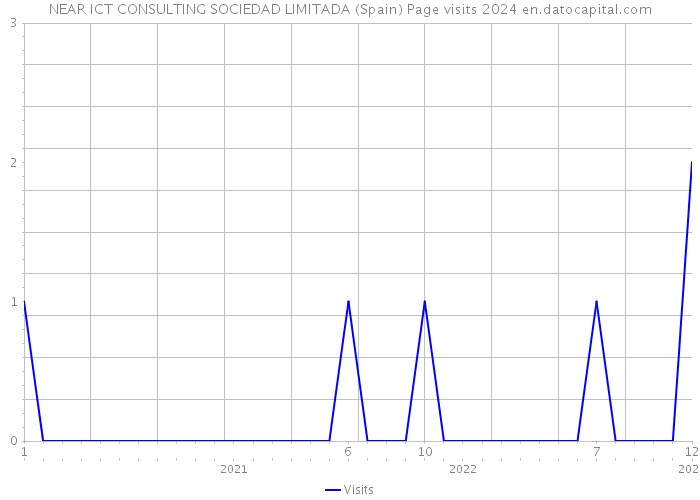NEAR ICT CONSULTING SOCIEDAD LIMITADA (Spain) Page visits 2024 