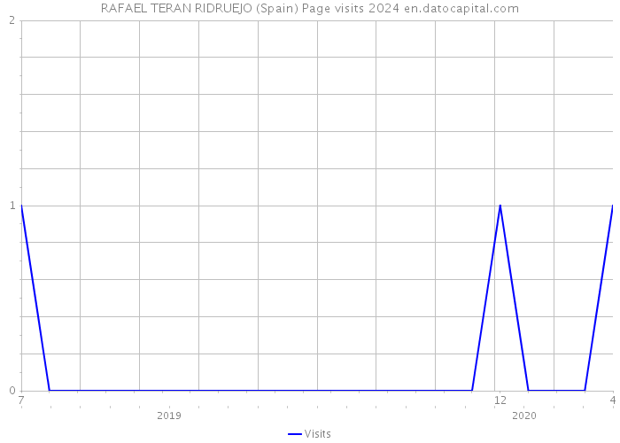 RAFAEL TERAN RIDRUEJO (Spain) Page visits 2024 