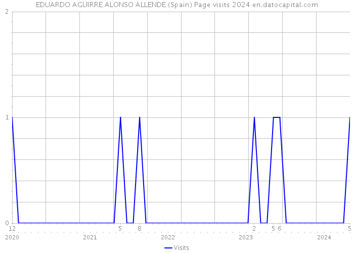 EDUARDO AGUIRRE ALONSO ALLENDE (Spain) Page visits 2024 