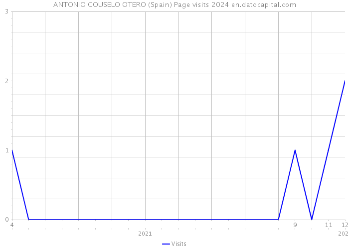 ANTONIO COUSELO OTERO (Spain) Page visits 2024 