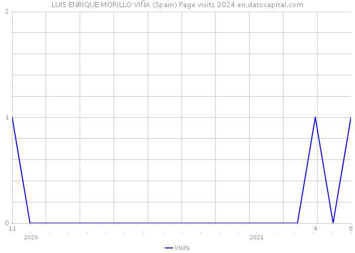 LUIS ENRIQUE MORILLO VIÑA (Spain) Page visits 2024 