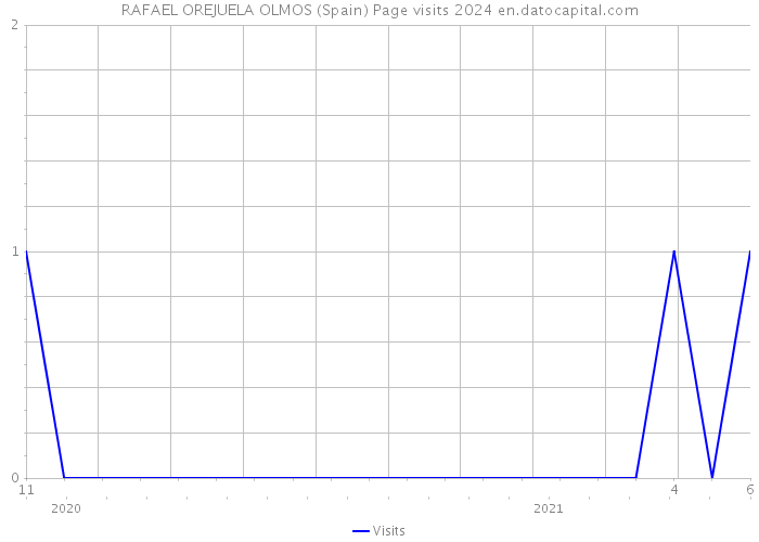 RAFAEL OREJUELA OLMOS (Spain) Page visits 2024 