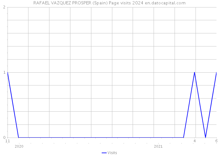 RAFAEL VAZQUEZ PROSPER (Spain) Page visits 2024 