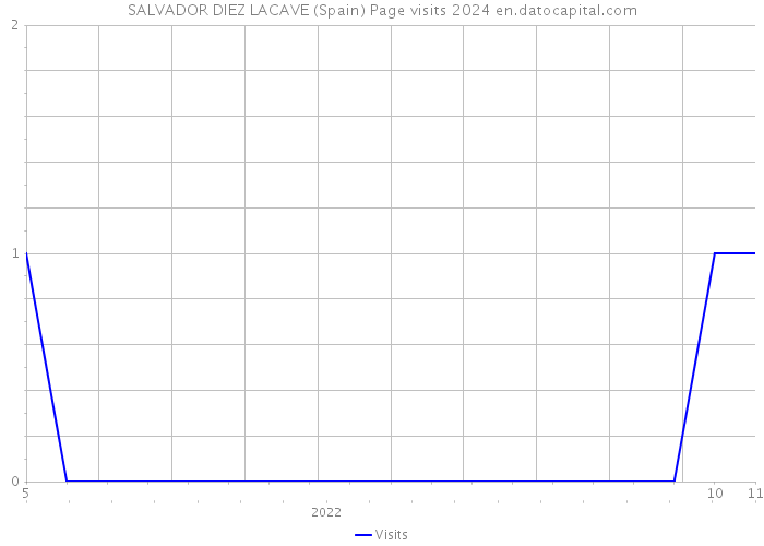 SALVADOR DIEZ LACAVE (Spain) Page visits 2024 