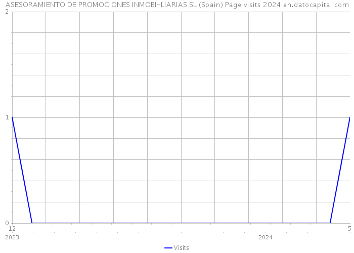 ASESORAMIENTO DE PROMOCIONES INMOBI-LIARIAS SL (Spain) Page visits 2024 