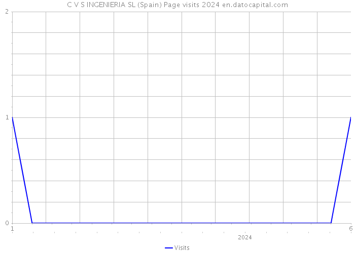 C V S INGENIERIA SL (Spain) Page visits 2024 