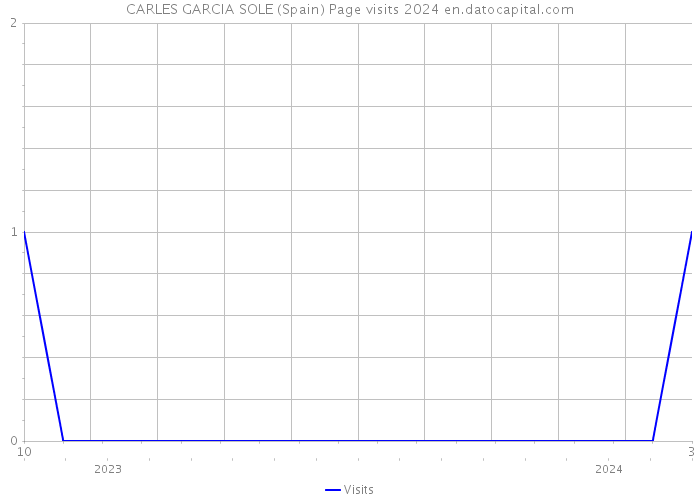 CARLES GARCIA SOLE (Spain) Page visits 2024 