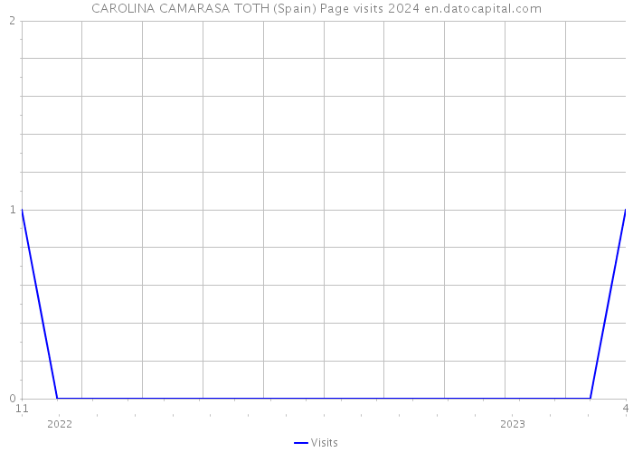 CAROLINA CAMARASA TOTH (Spain) Page visits 2024 
