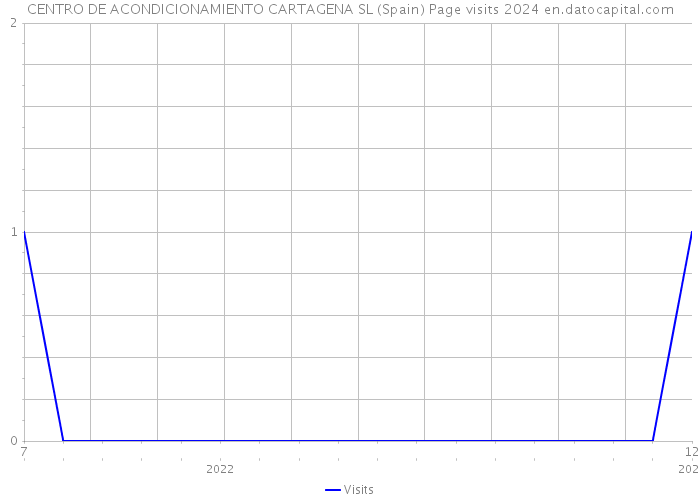 CENTRO DE ACONDICIONAMIENTO CARTAGENA SL (Spain) Page visits 2024 