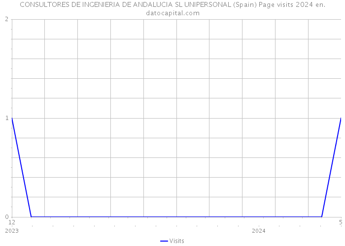 CONSULTORES DE INGENIERIA DE ANDALUCIA SL UNIPERSONAL (Spain) Page visits 2024 