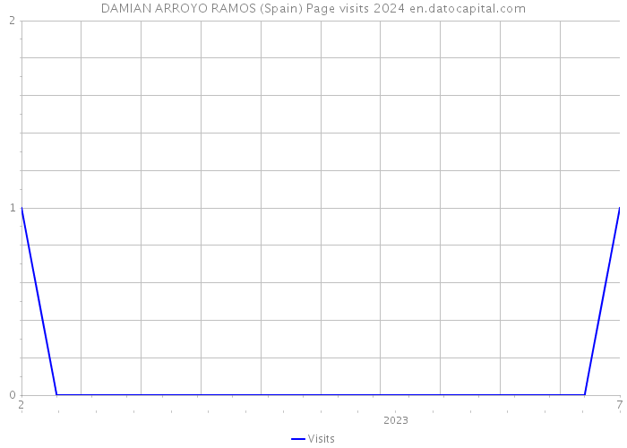 DAMIAN ARROYO RAMOS (Spain) Page visits 2024 