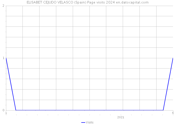 ELISABET CEJUDO VELASCO (Spain) Page visits 2024 