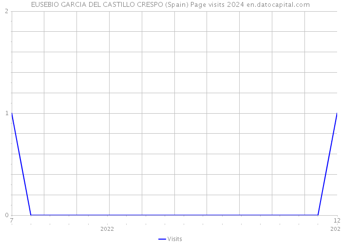 EUSEBIO GARCIA DEL CASTILLO CRESPO (Spain) Page visits 2024 