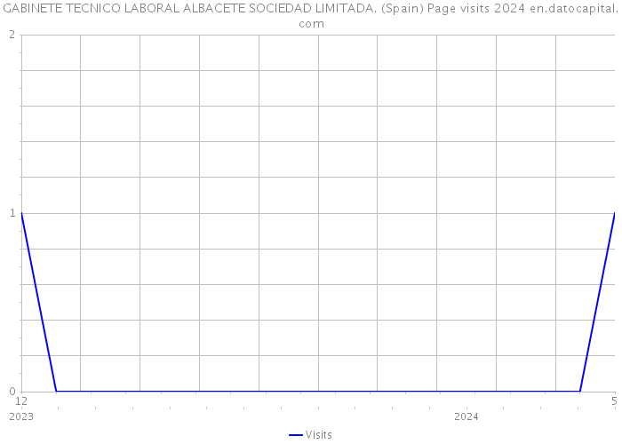 GABINETE TECNICO LABORAL ALBACETE SOCIEDAD LIMITADA. (Spain) Page visits 2024 