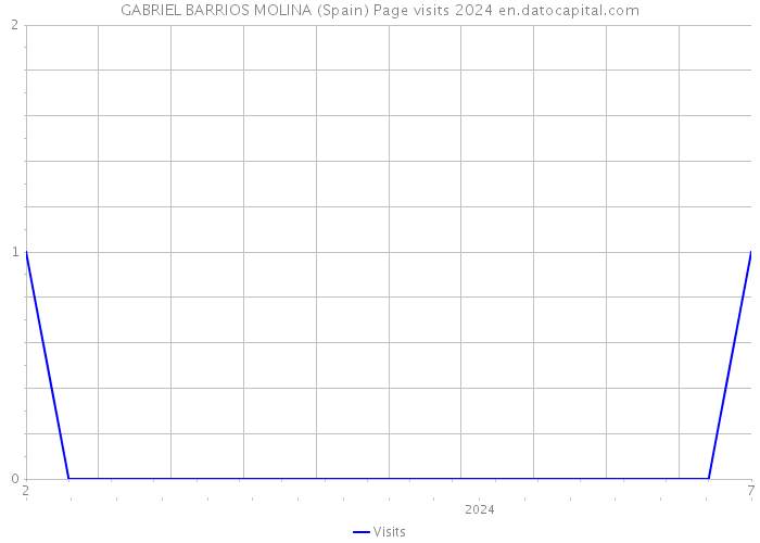 GABRIEL BARRIOS MOLINA (Spain) Page visits 2024 
