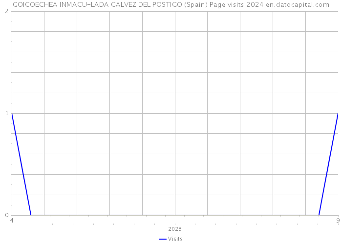 GOICOECHEA INMACU-LADA GALVEZ DEL POSTIGO (Spain) Page visits 2024 
