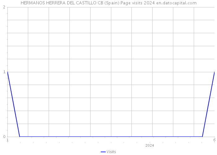 HERMANOS HERRERA DEL CASTILLO CB (Spain) Page visits 2024 