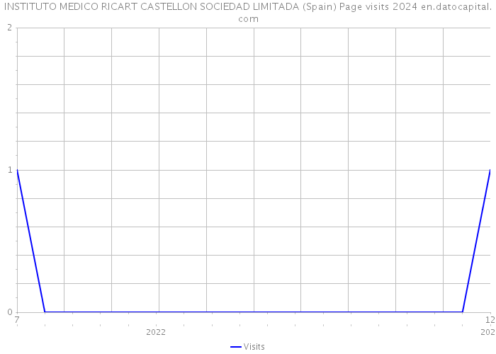 INSTITUTO MEDICO RICART CASTELLON SOCIEDAD LIMITADA (Spain) Page visits 2024 