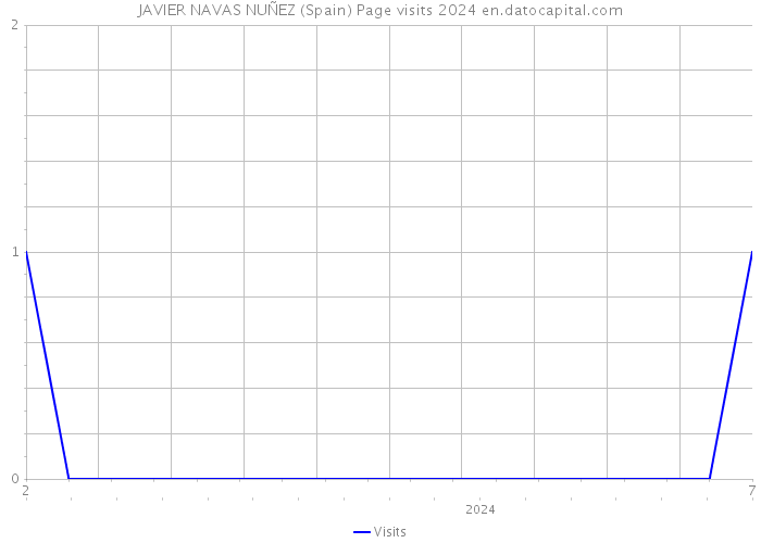 JAVIER NAVAS NUÑEZ (Spain) Page visits 2024 
