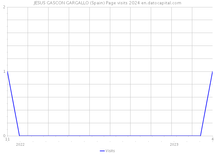 JESUS GASCON GARGALLO (Spain) Page visits 2024 