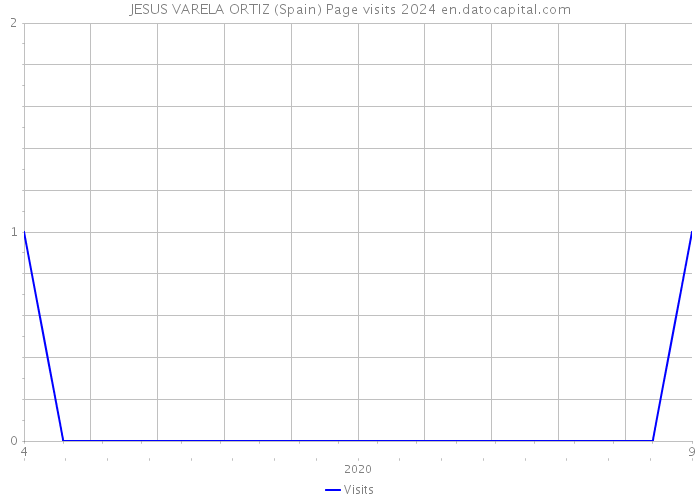 JESUS VARELA ORTIZ (Spain) Page visits 2024 