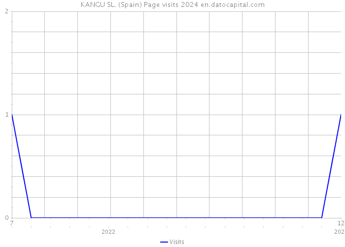 KANGU SL. (Spain) Page visits 2024 