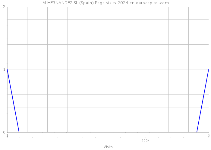 M HERNANDEZ SL (Spain) Page visits 2024 