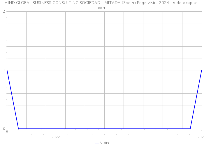 MIND GLOBAL BUSINESS CONSULTING SOCIEDAD LIMITADA (Spain) Page visits 2024 